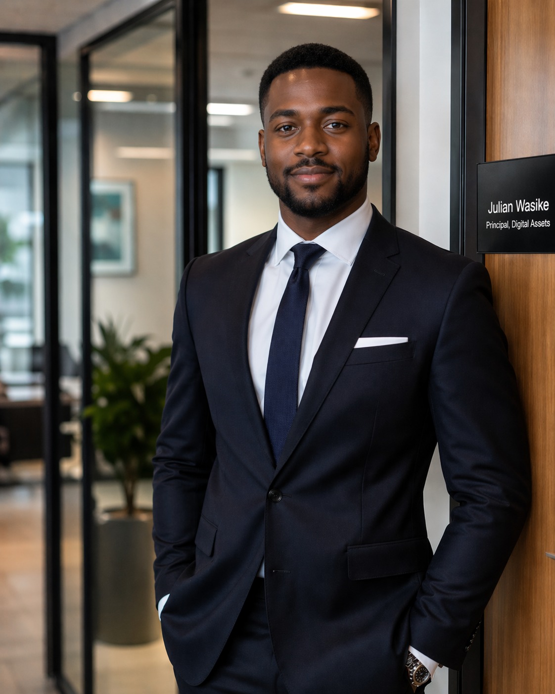 Julian Wasike portrait